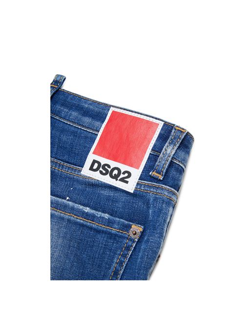 Pantalone, bambina, logato. DSQUARED2 | DQ0239 D0AAFDQ01